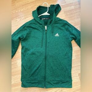 Adidas Womens Green Hoodie